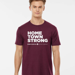 HomeTown Tee Maroon