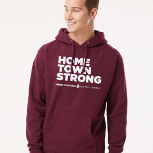HomeTown Hoodie Maroon